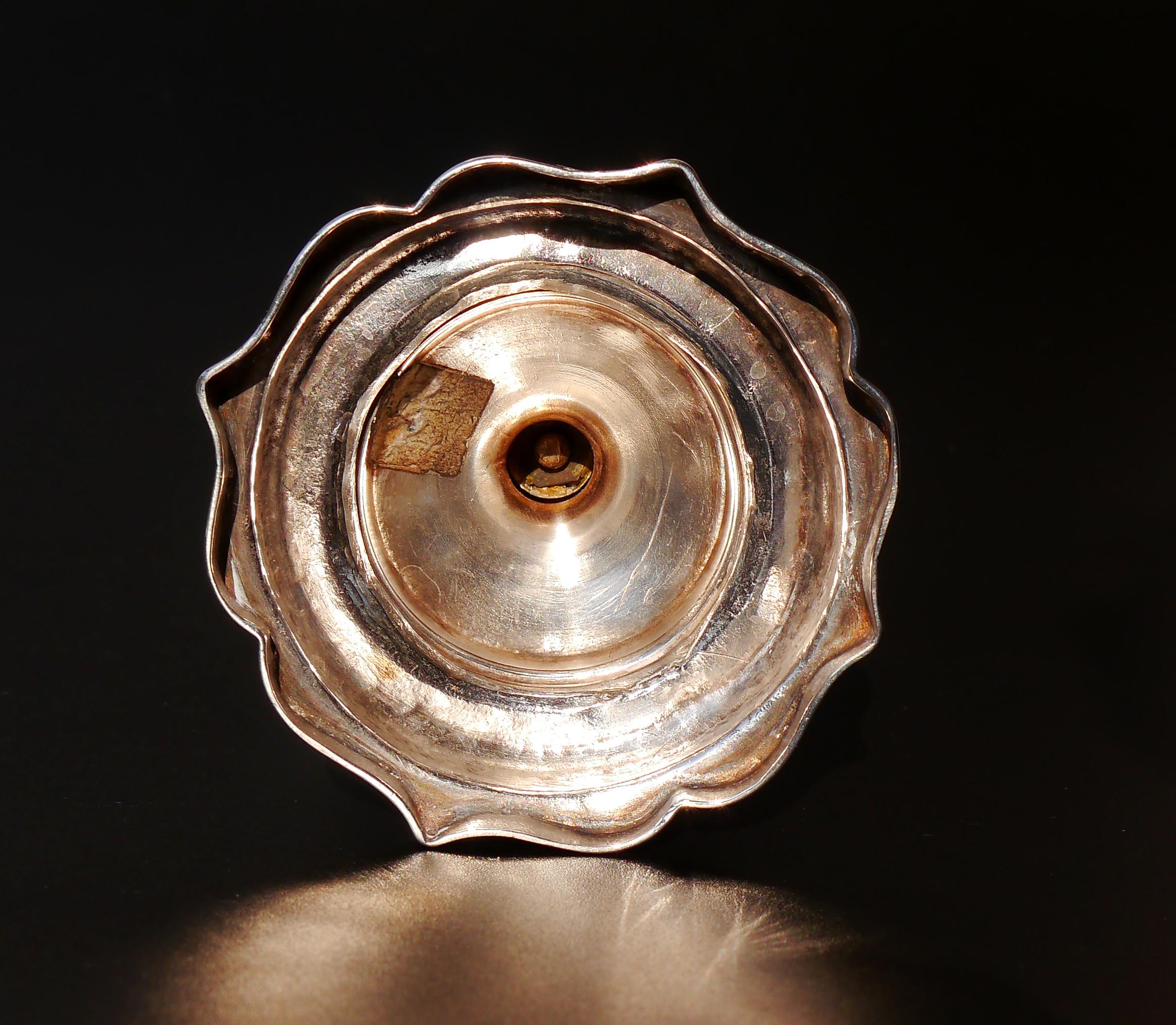 1865 Antique Tsarist Imperial Russian Cup Bokal 84 Sterling Silver / 160 gr For Sale 5