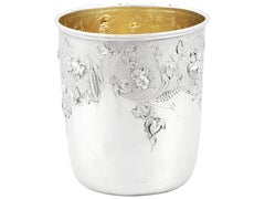 Vaso Escocés Victoriano de Plata de Ley