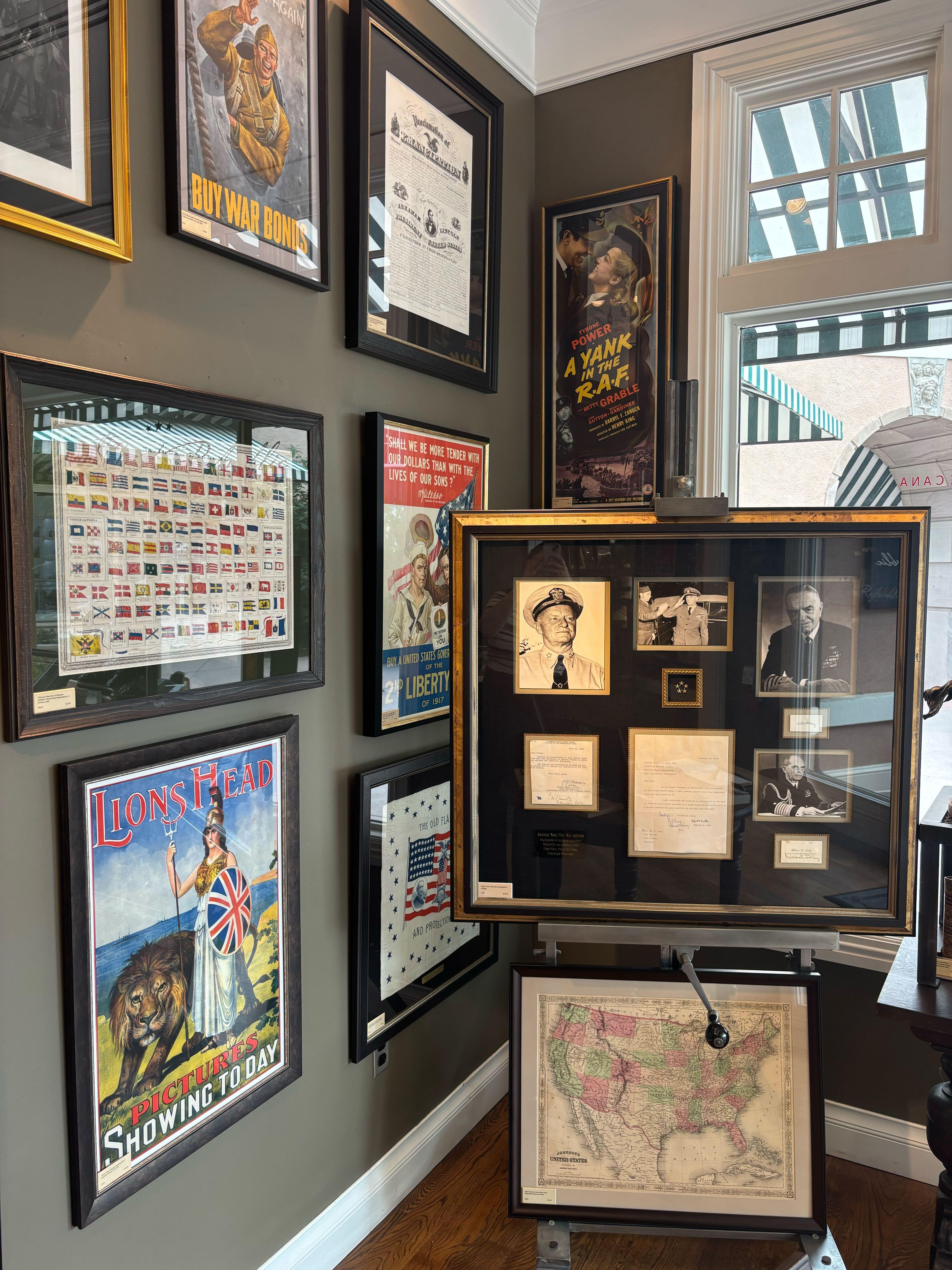 Papier 1866 Carte des États-Unis de Johnson, publiée par Johnson et Ward en vente