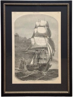 1866 "The United States Sloop of War 'Brooklyn.'" Published by McDonnell Bros.