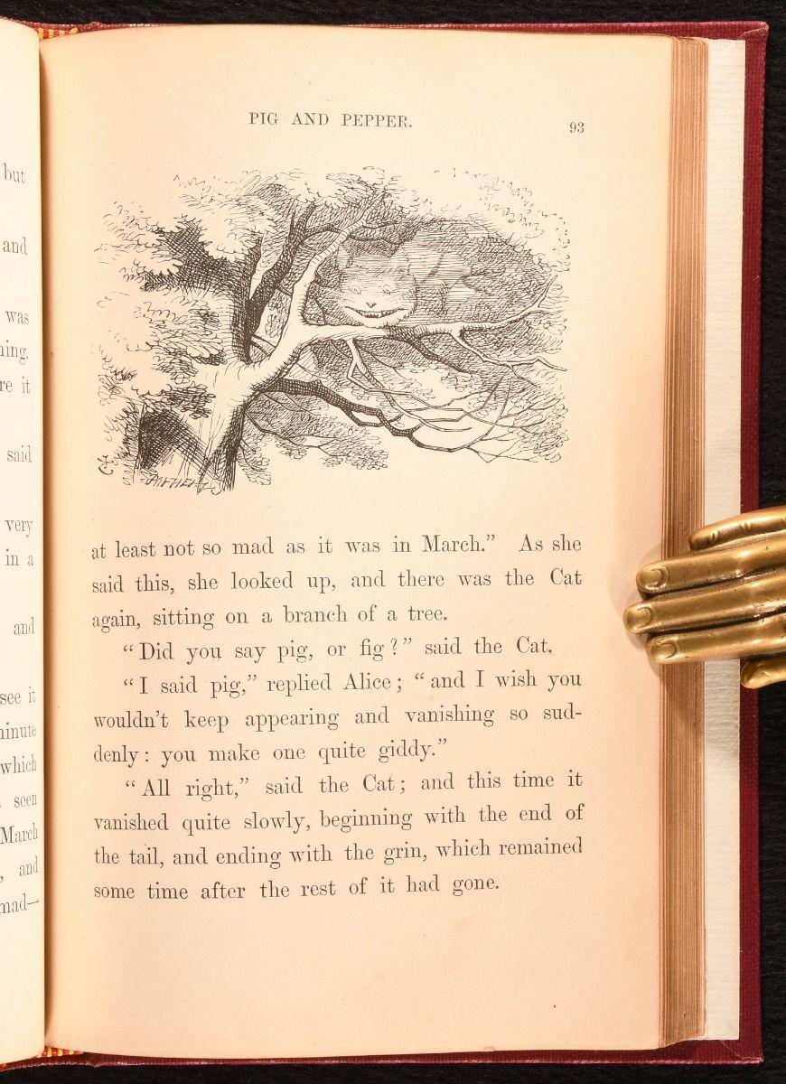 Milieu du XIXe siècle 1867 Les Aventures d'Alice au pays des merveilles en vente