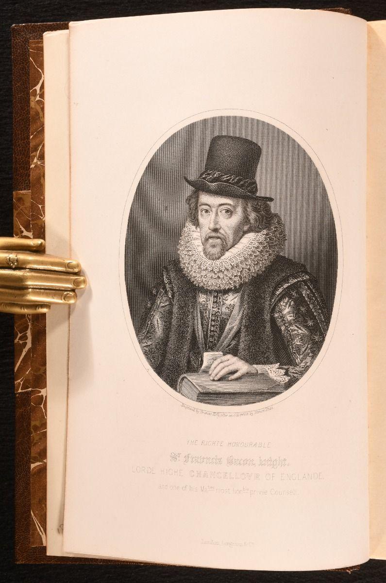 British 1868-1901 The Works of Francis Bacon, Baron Veralum For Sale