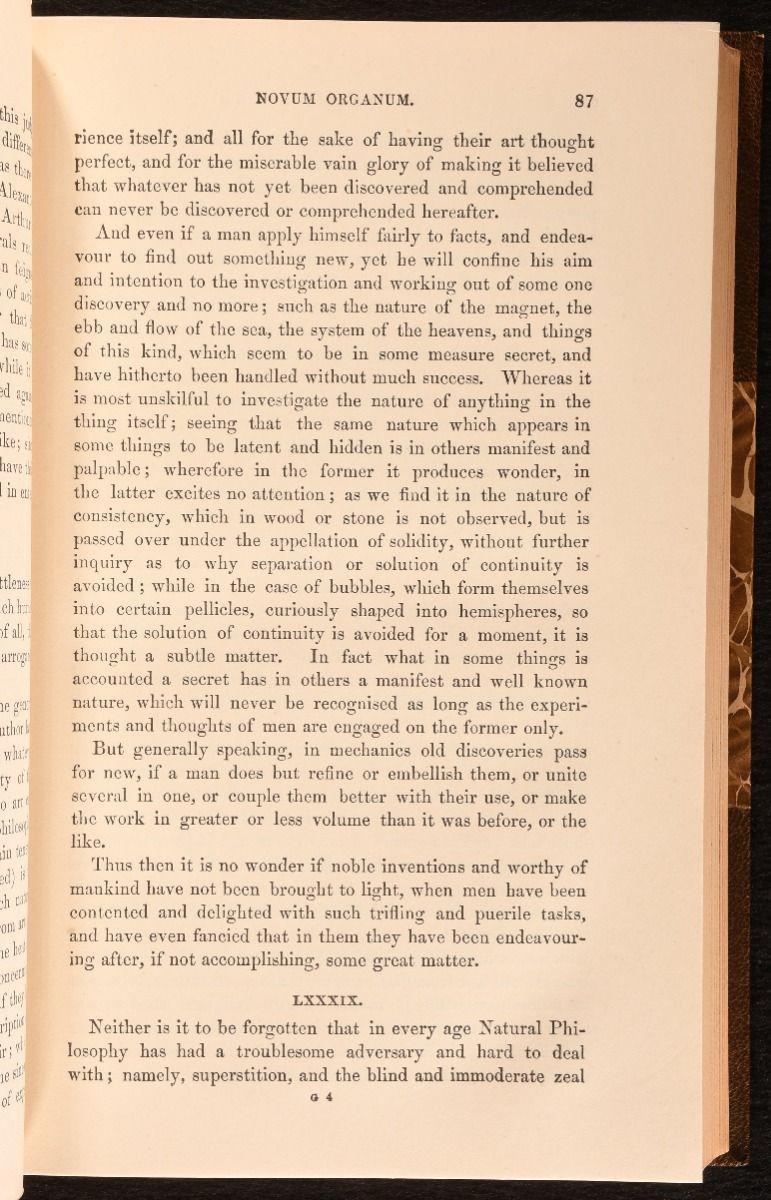 Paper 1868-1901 The Works of Francis Bacon, Baron Veralum For Sale
