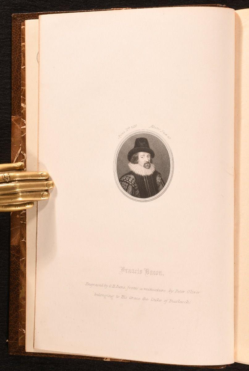 1868-1901 The Works of Francis Bacon, Baron Veralum For Sale 1