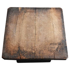 1868-1920 Japanese Antique Mochiita Wooden Board / Abstract Art Contemporary