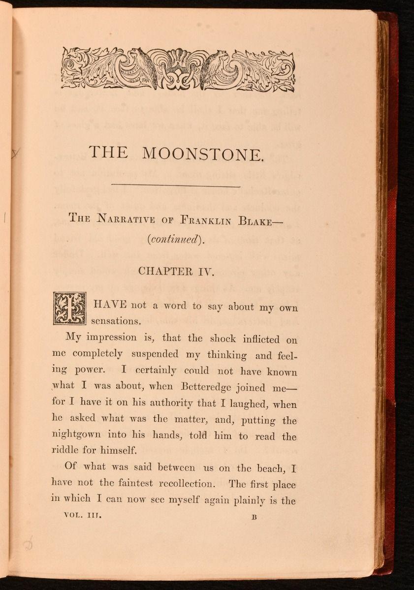 1868 The Moonstone (La pierre de lune) en vente 4