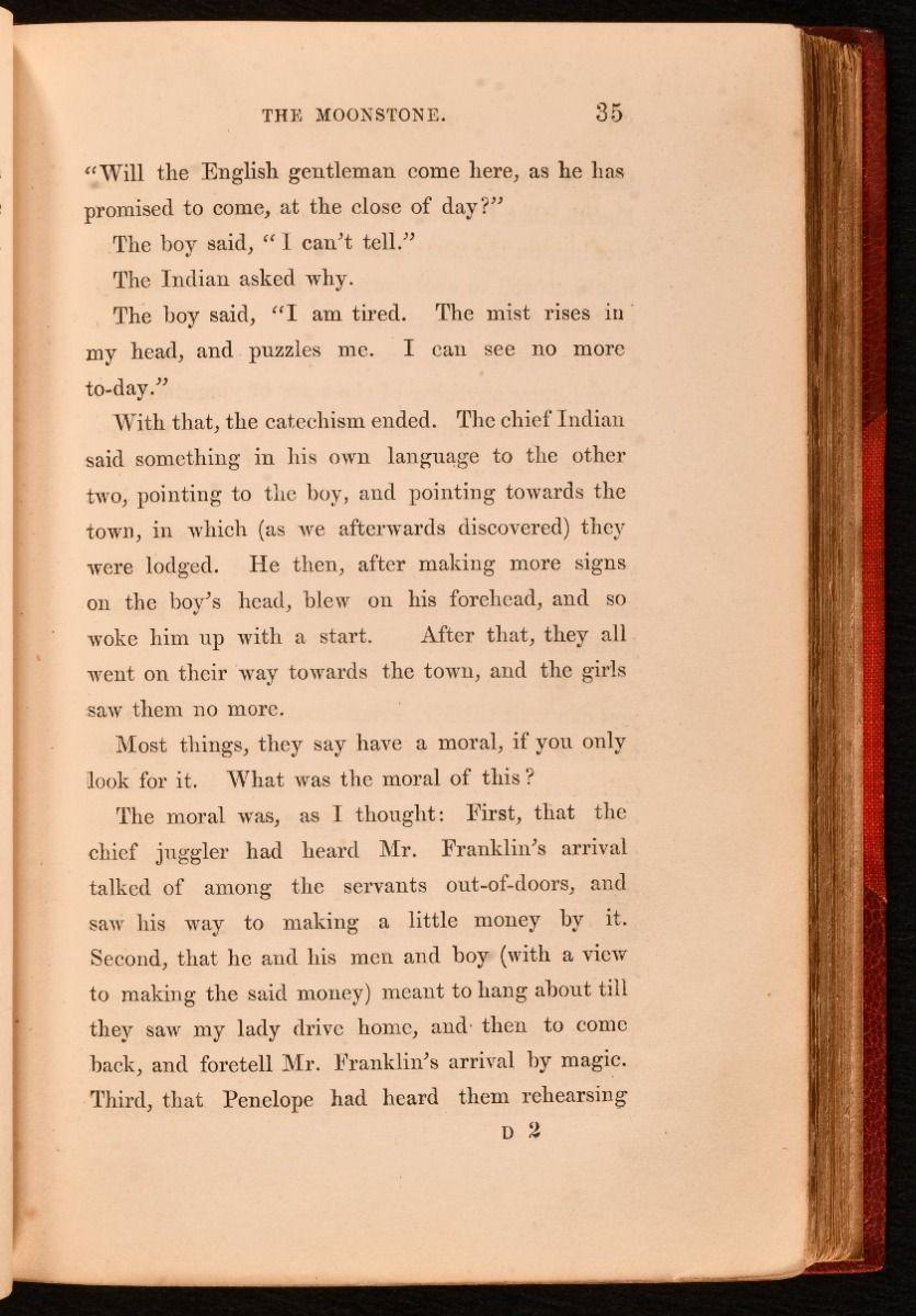 1868 The Moonstone (La pierre de lune) en vente 8
