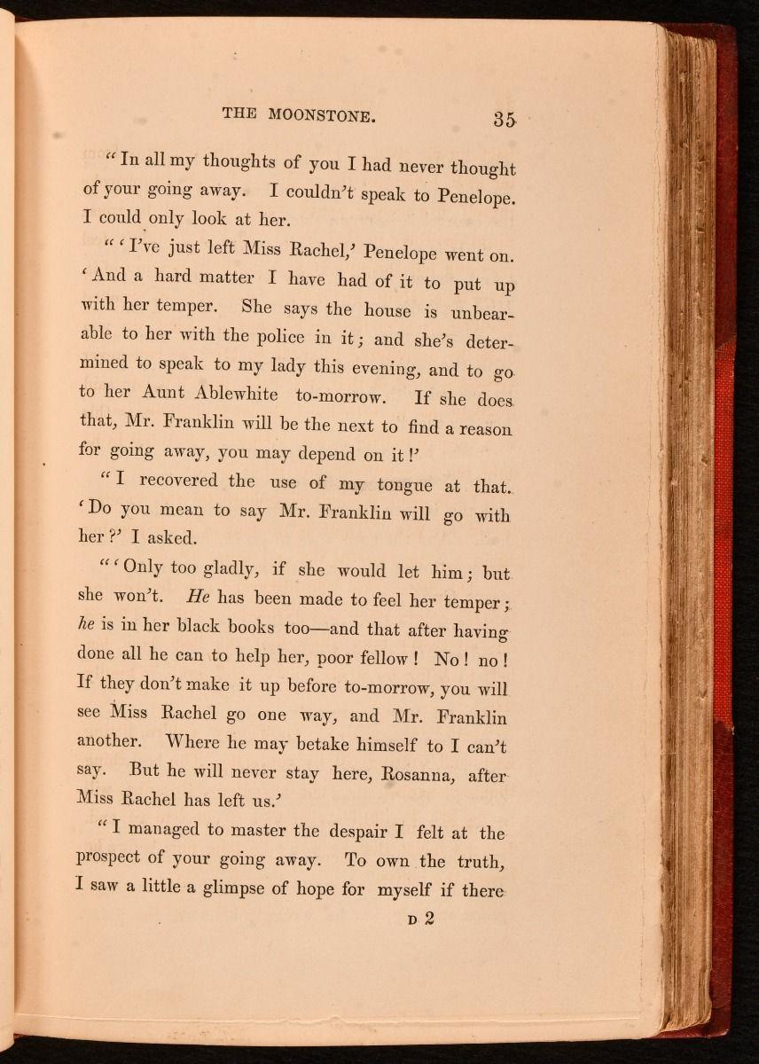 1868 The Moonstone (La pierre de lune) en vente 3
