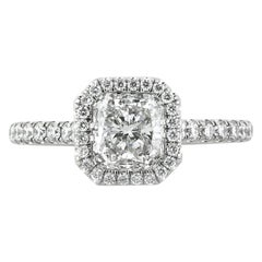 1.86ct Radiant Cut Diamond Engagement Ring