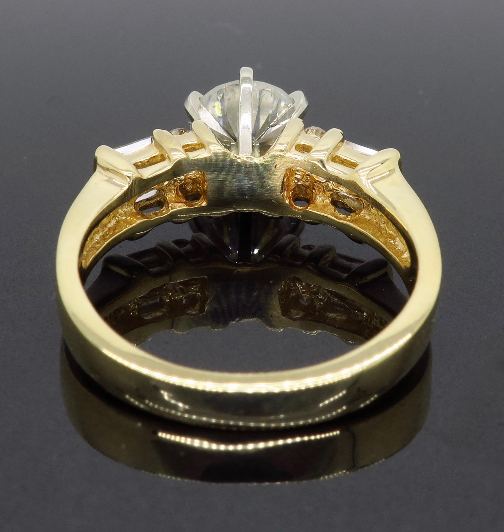 1.87 Carat Diamond Engagement Ring 1