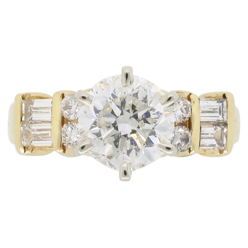 1.87 Carat Diamond Engagement Ring
