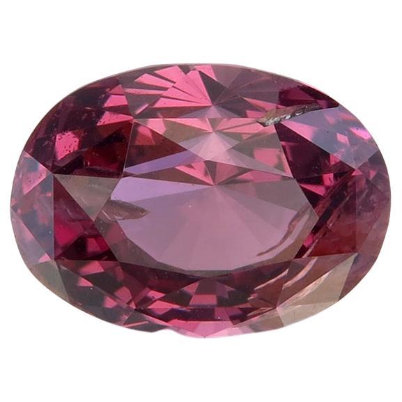 1.87 Carat Pink Spinel Lotus Certified For Sale