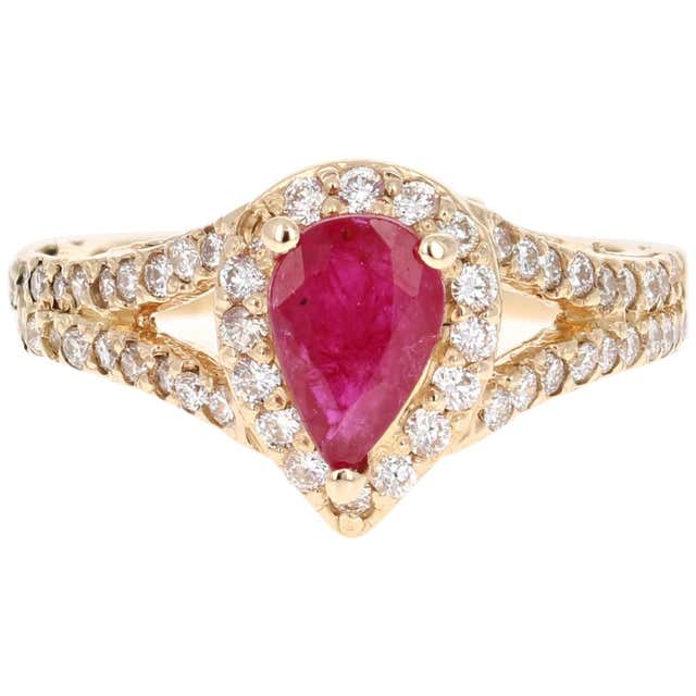 Vintage & Antique Ruby Jewelry: Rings, Earrings & More - For Sale at ...