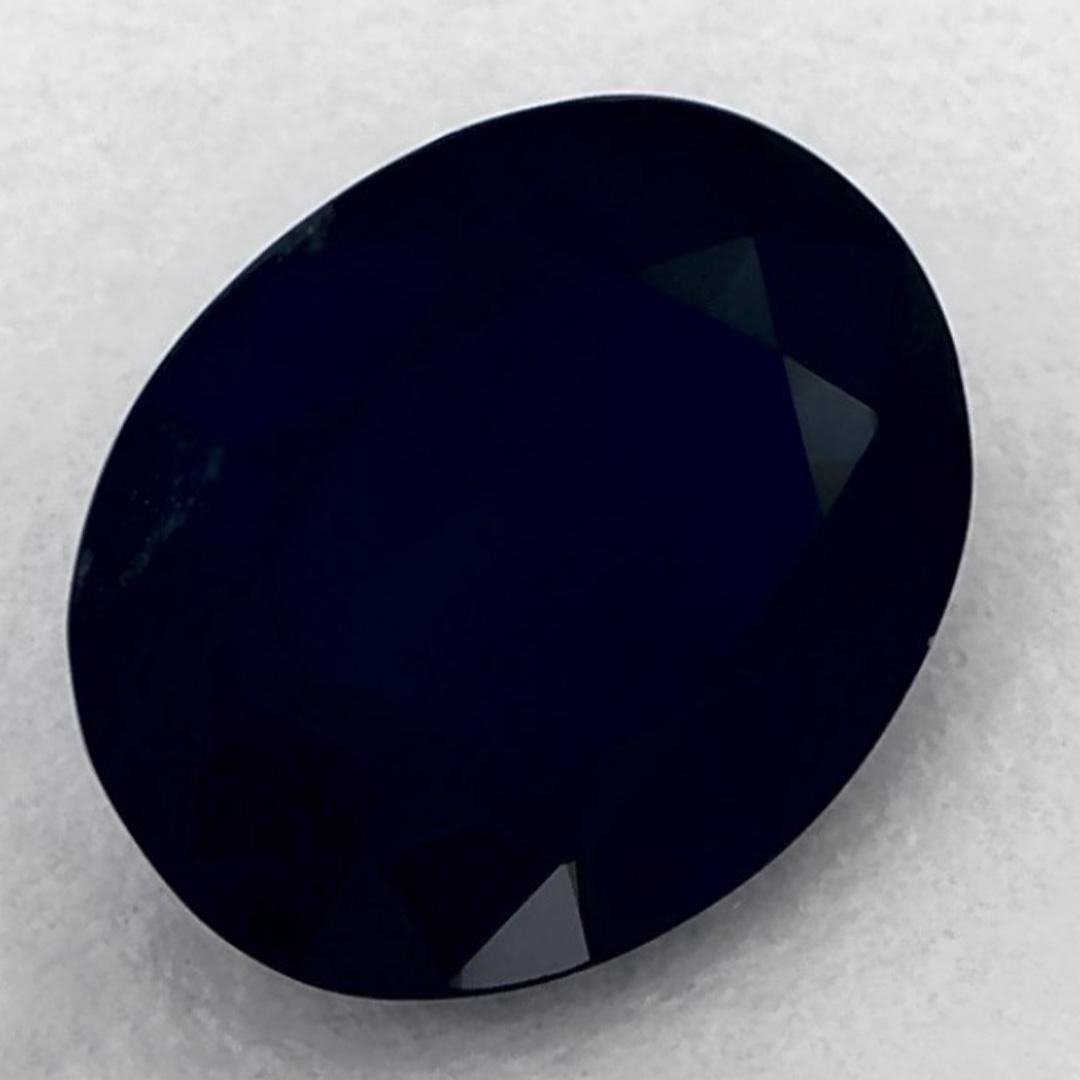 1.87 qt Zafiro Azul Oval Gema Suelta en Nuevo estado para la venta en Fort Lee, NJ