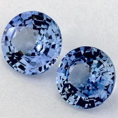 1.87 Ct Blue Sapphire Round Loose Gemstone
