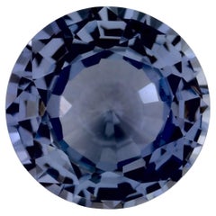 1.87 Karat Blauer runder Saphir, loser Edelstein