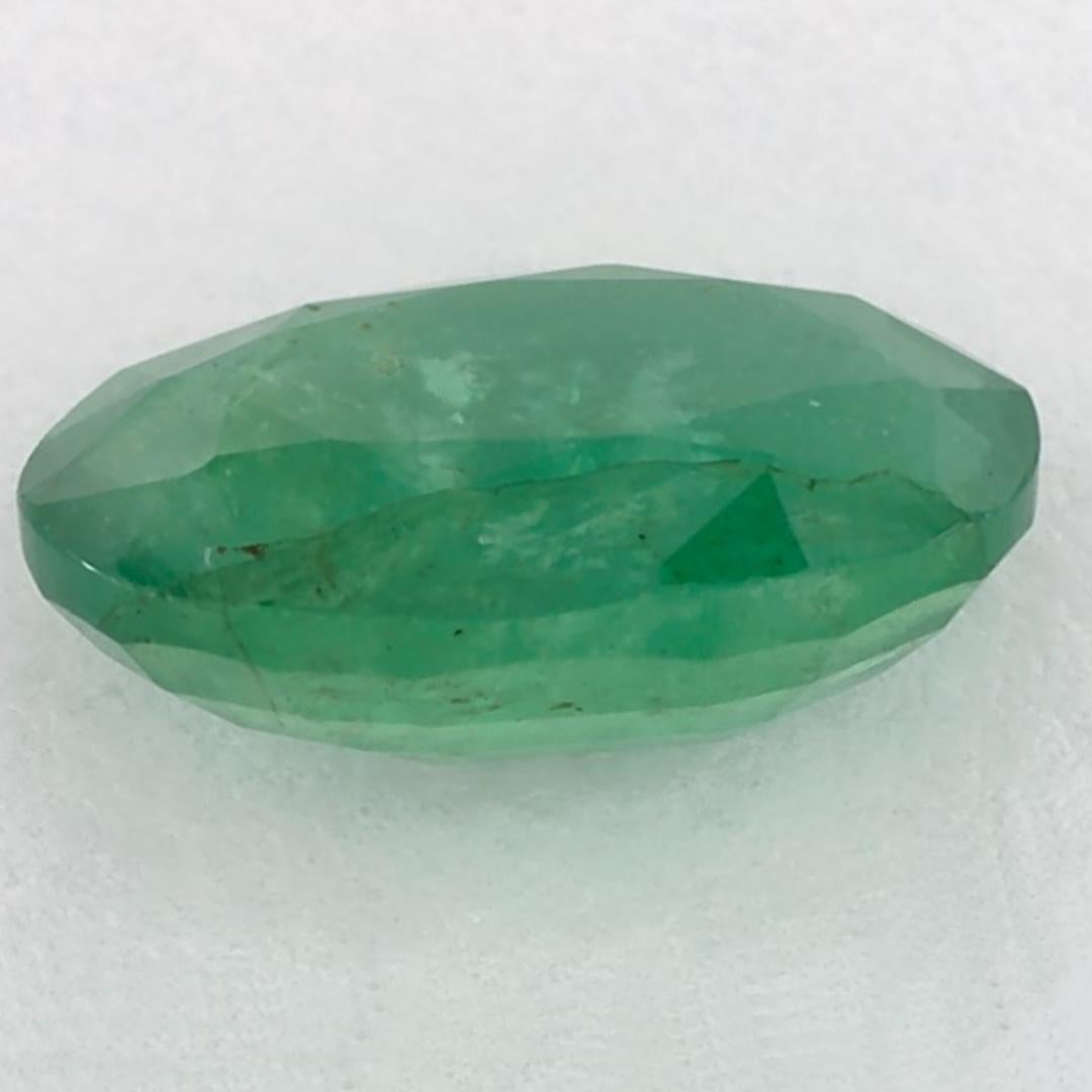 1.87 Karat Smaragd Oval Loser Edelstein im Zustand „Neu“ im Angebot in Fort Lee, NJ