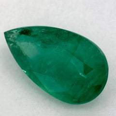 1.87 Ct Emerald Pear Loose Gemstone (pierre précieuse en vrac)