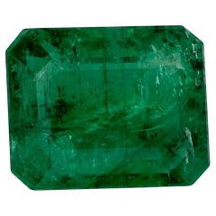 1.87 Carat Natural Emerald Octagon Loose Gemstone