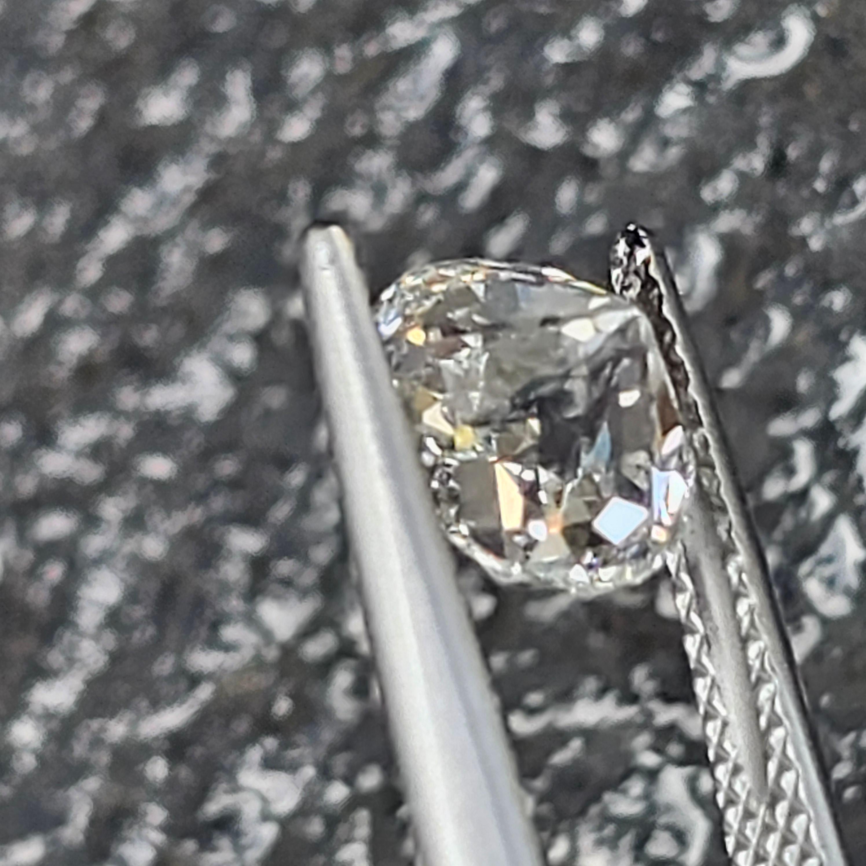 1.87 G SI1 GIA Certified Crown of Light Loose Diamond Round Novelty Cut For Sale 2