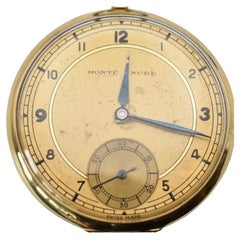1870 - 1920 Monte Ancre Oro de 14 ct 15 joyas Reloj de bolsillo suizo de cara abierta
