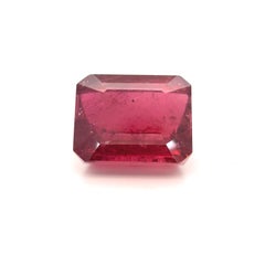 18.70 Carat Octagon Cut Rubellite Loose Gemstone