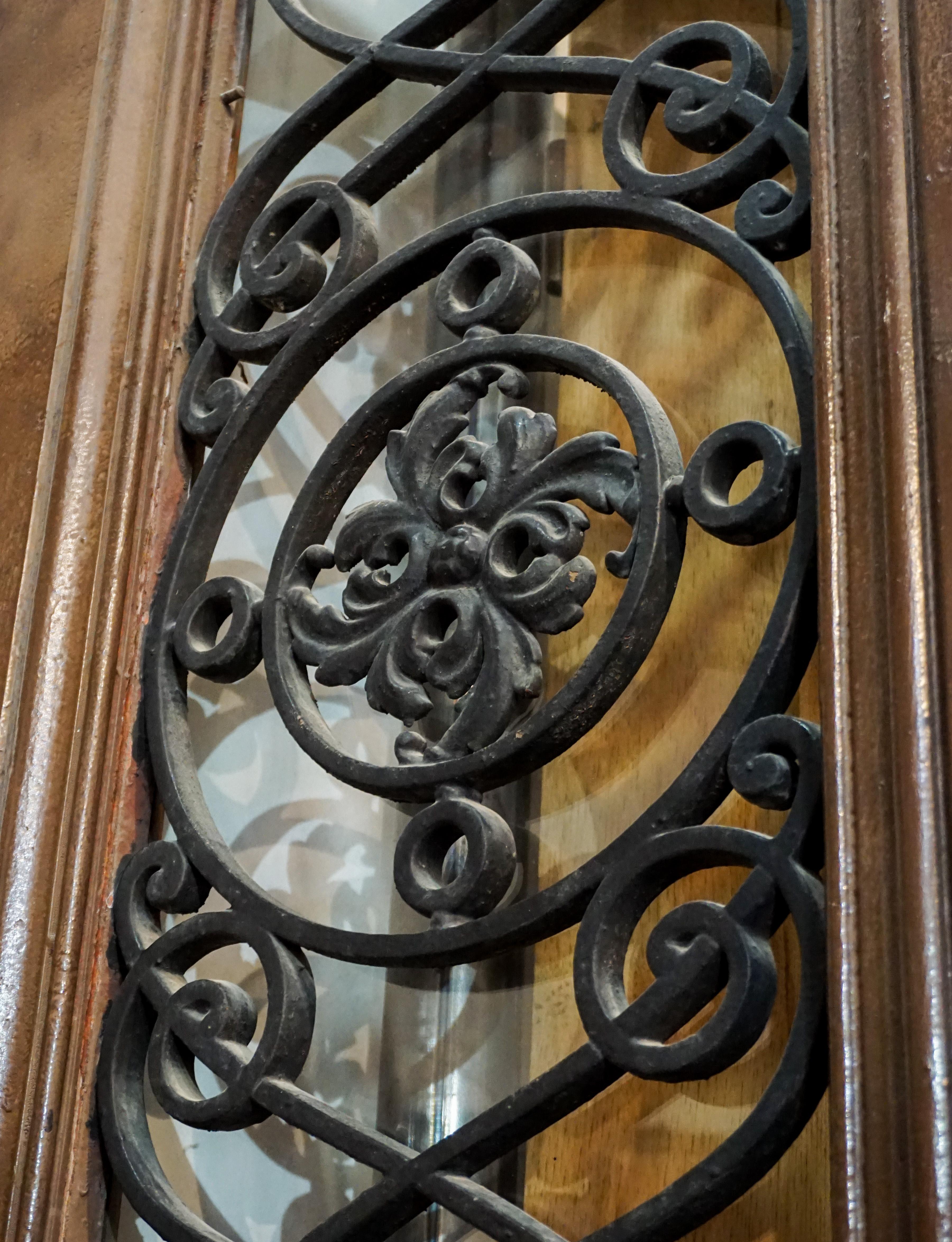 19th Century 1870 French Oak Door For Sale