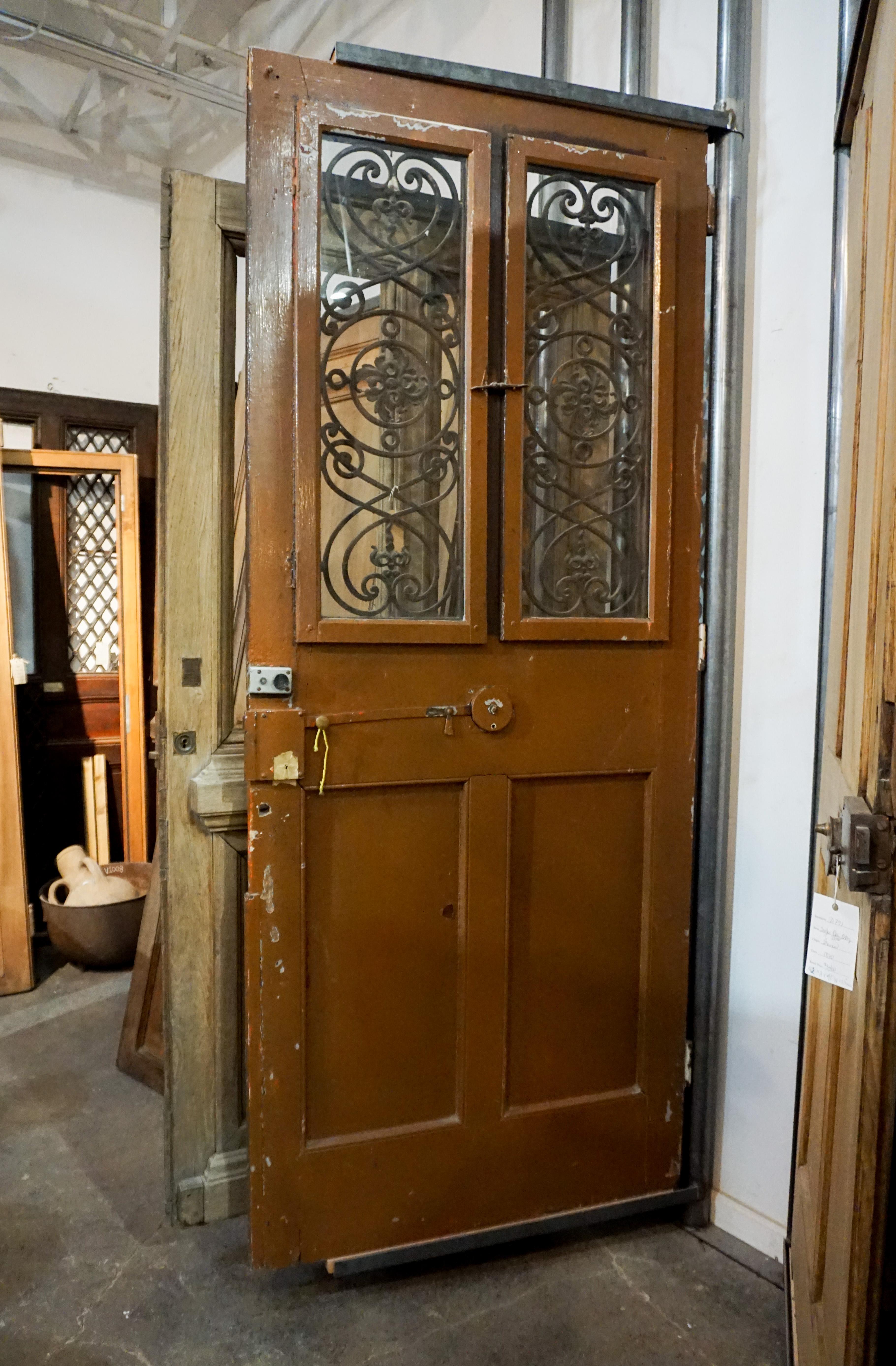 1870 French Oak Door For Sale 3
