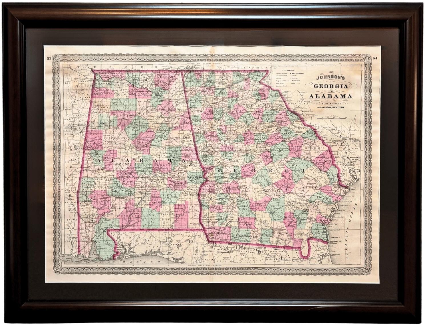 Se presenta un mapa original de 1870 