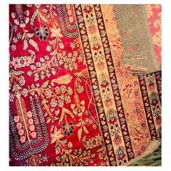 1870 Lavar Kerman Handmade Rug