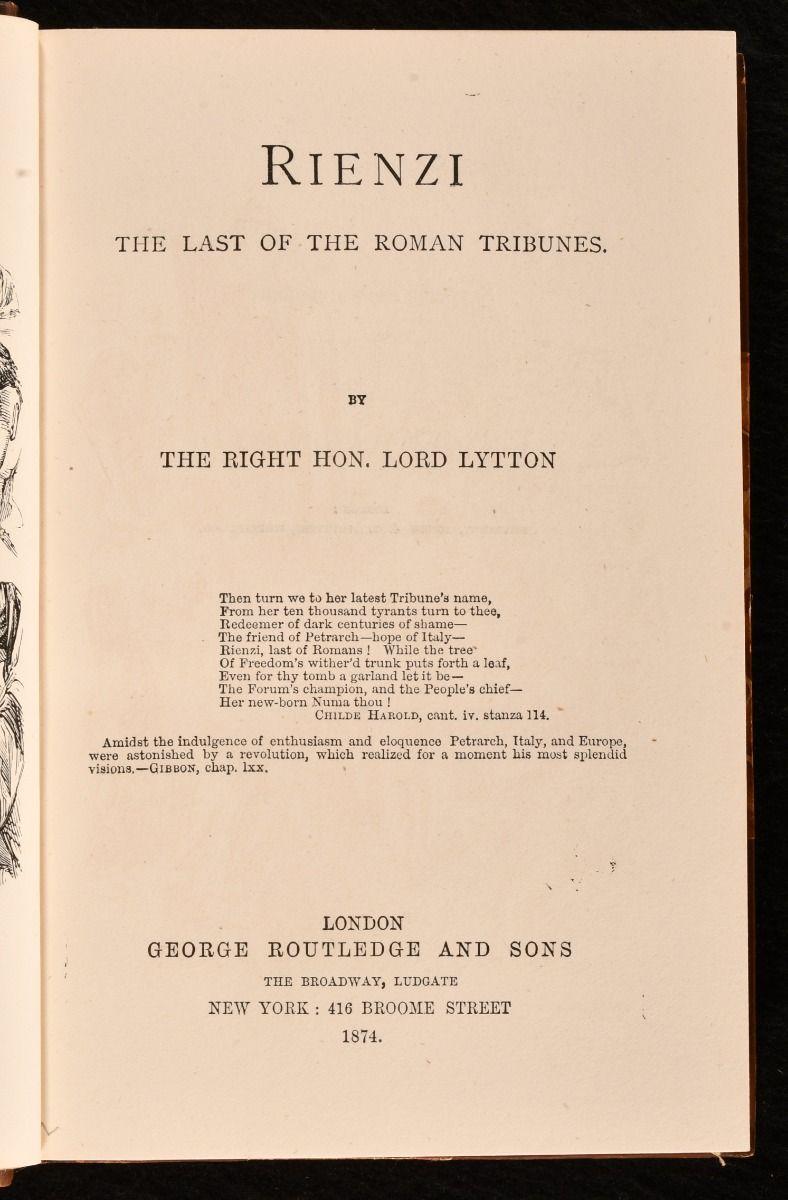 1870 Lord Lytton's Works For Sale 2