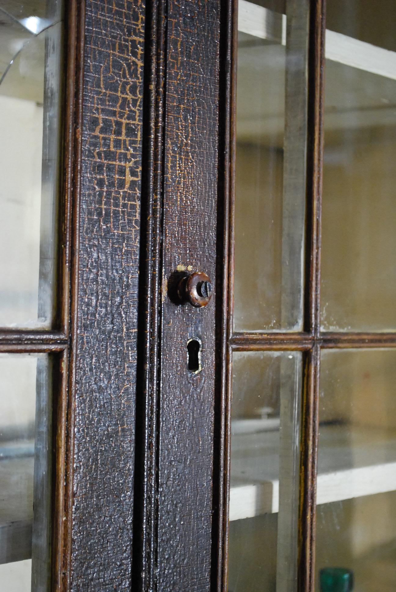 book cupboard with doors