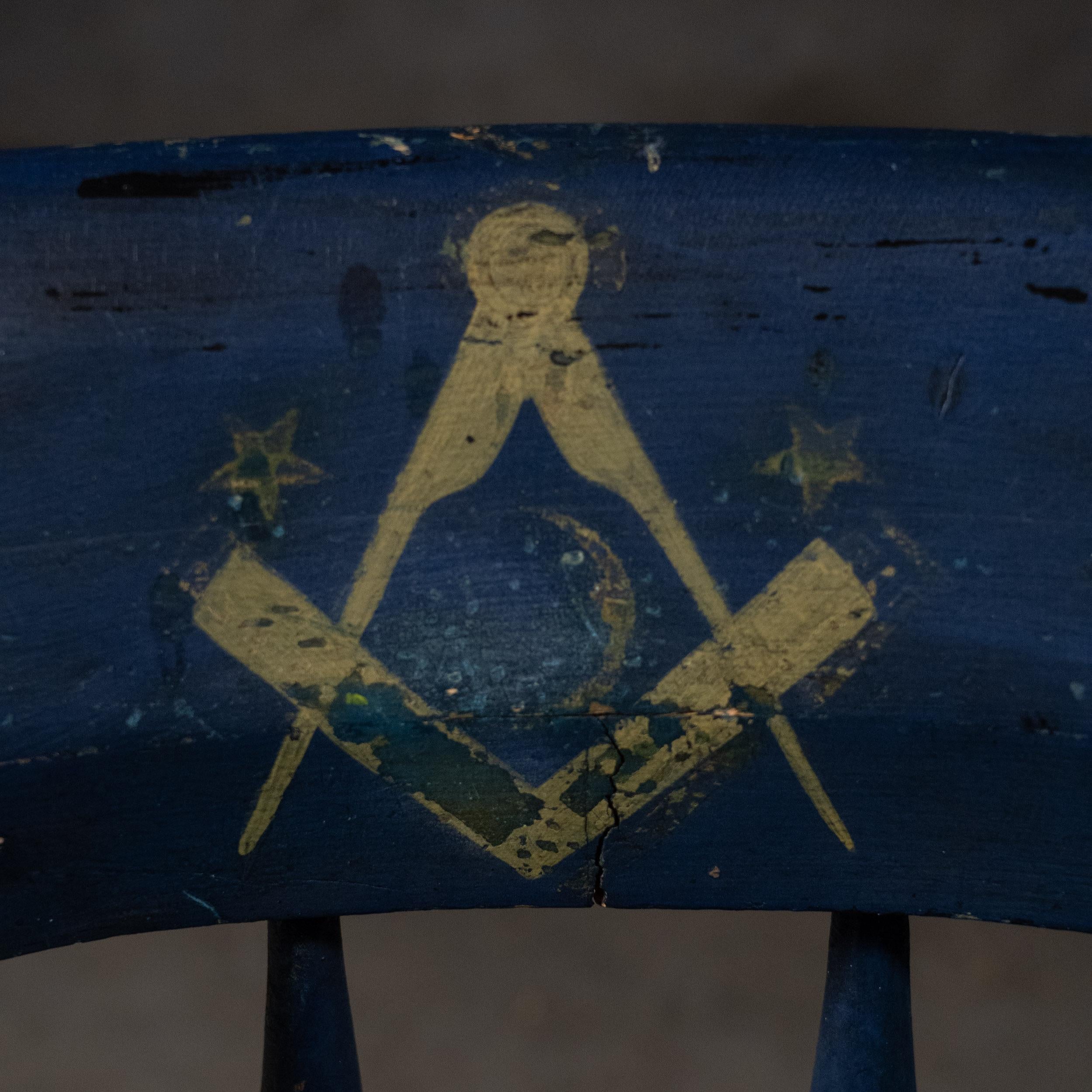 set di quattro poltrone massoniche windsor 