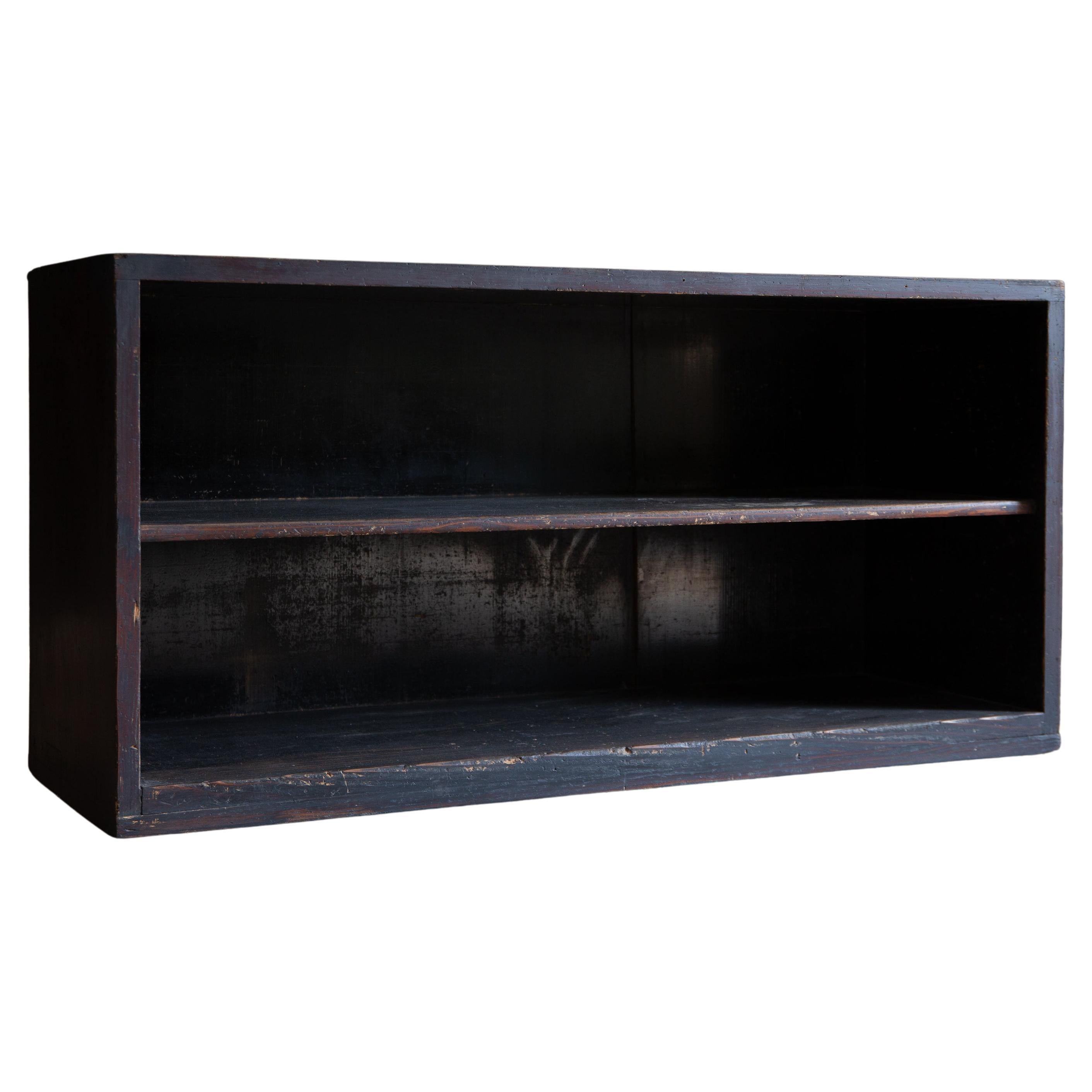 1870s-1900s Japonés antiguo Mizuya tansu pecho aparador wabi sabi primitivo en venta