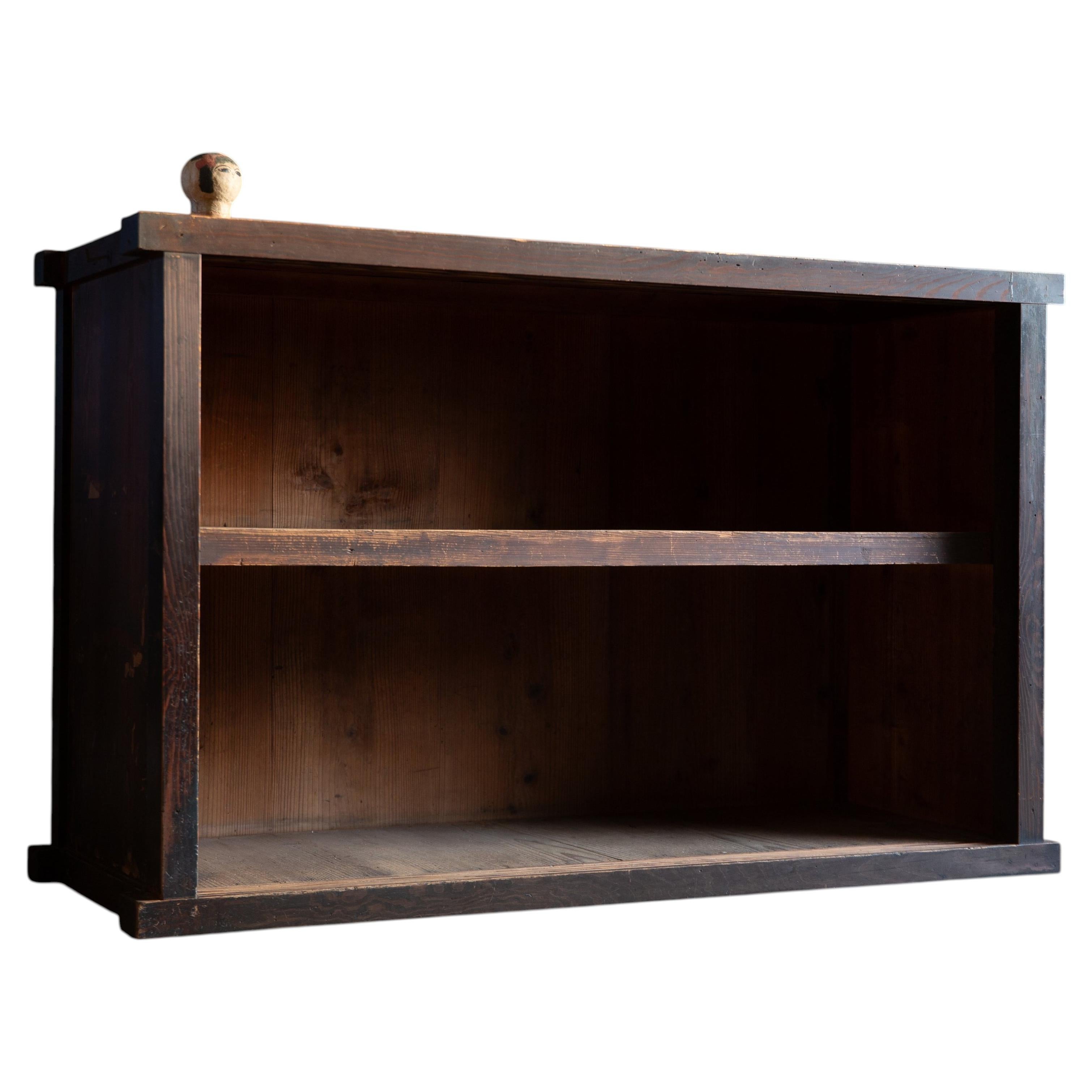 1870s-1900s Japanese antique Mizuya tansu chest, sideboard wabi sabi primitive