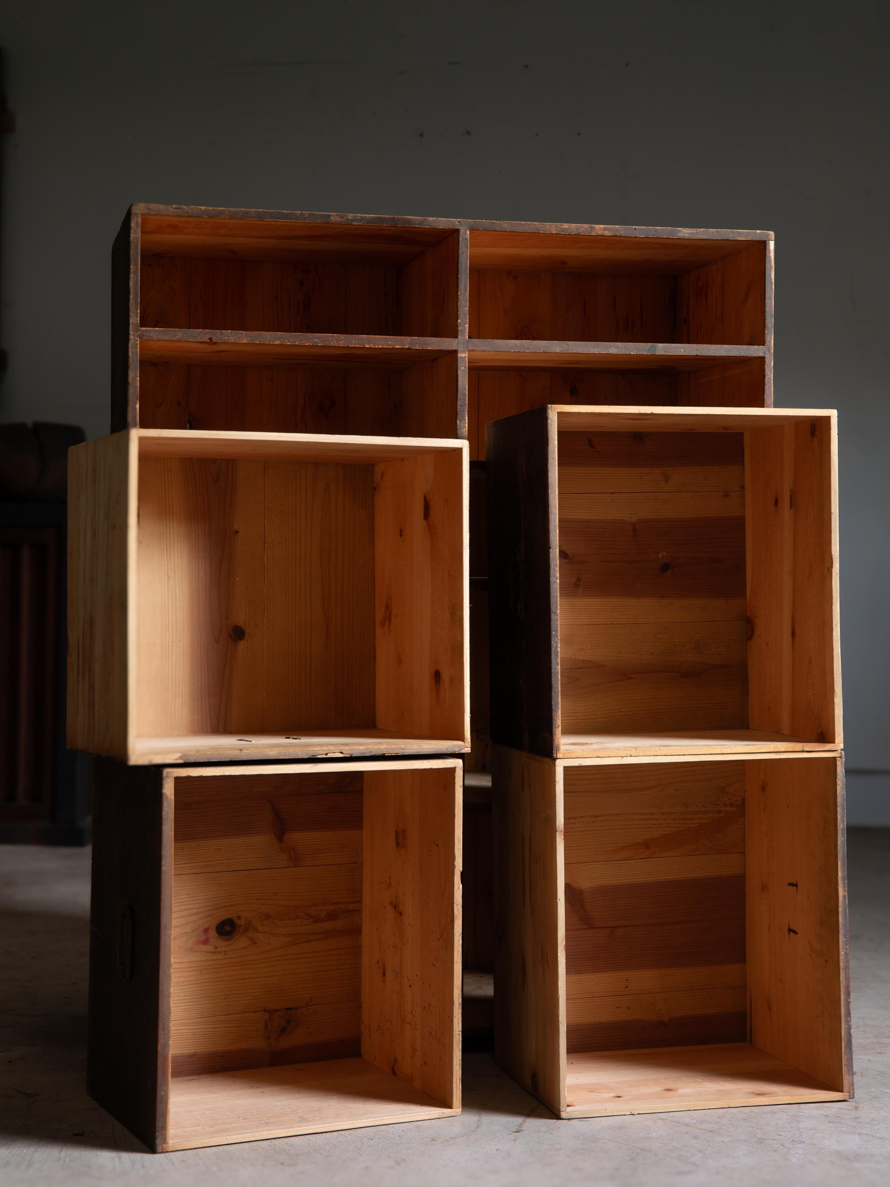 1870s-1910s Japanese antique Isho tansu, clothes chest of drawers, wabi sabi 12