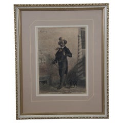 1870s Vintage Southern Sketches A Gentleman of Color Black Gentleman Engraving