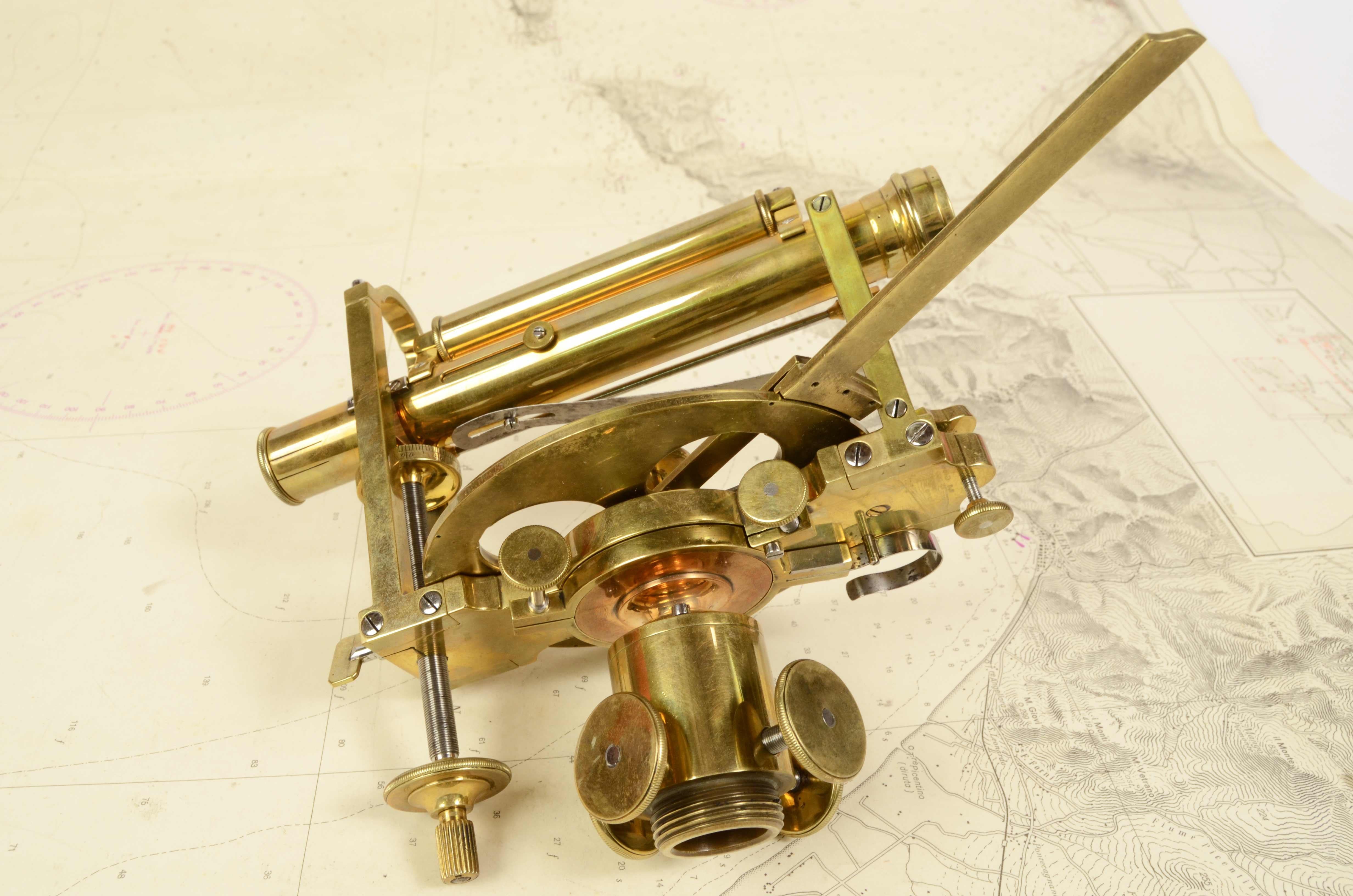 1870s Brass Clisigonimeter F. Miller Innsbruck Surveyor Measurement Instrumemt 7