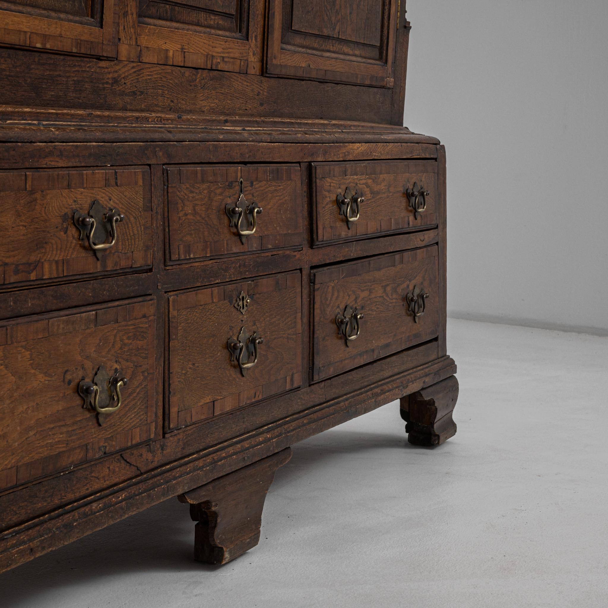 1870s British Oak Cabinet 3