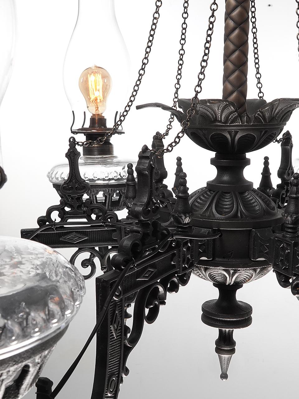 kerosene chandelier