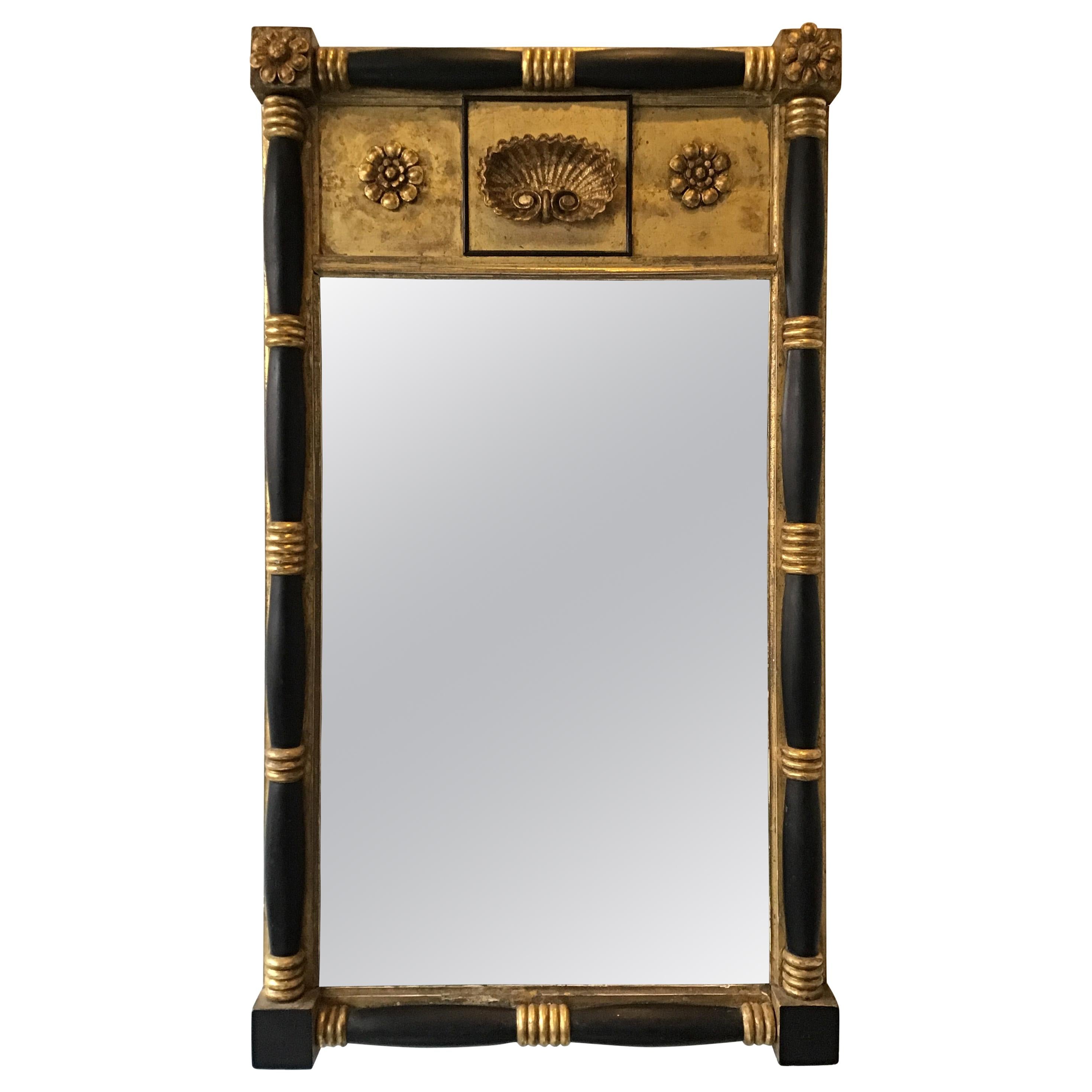 Natural White Shell Mirror at 1stdibs