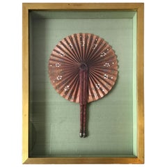 1870s Framed Fan