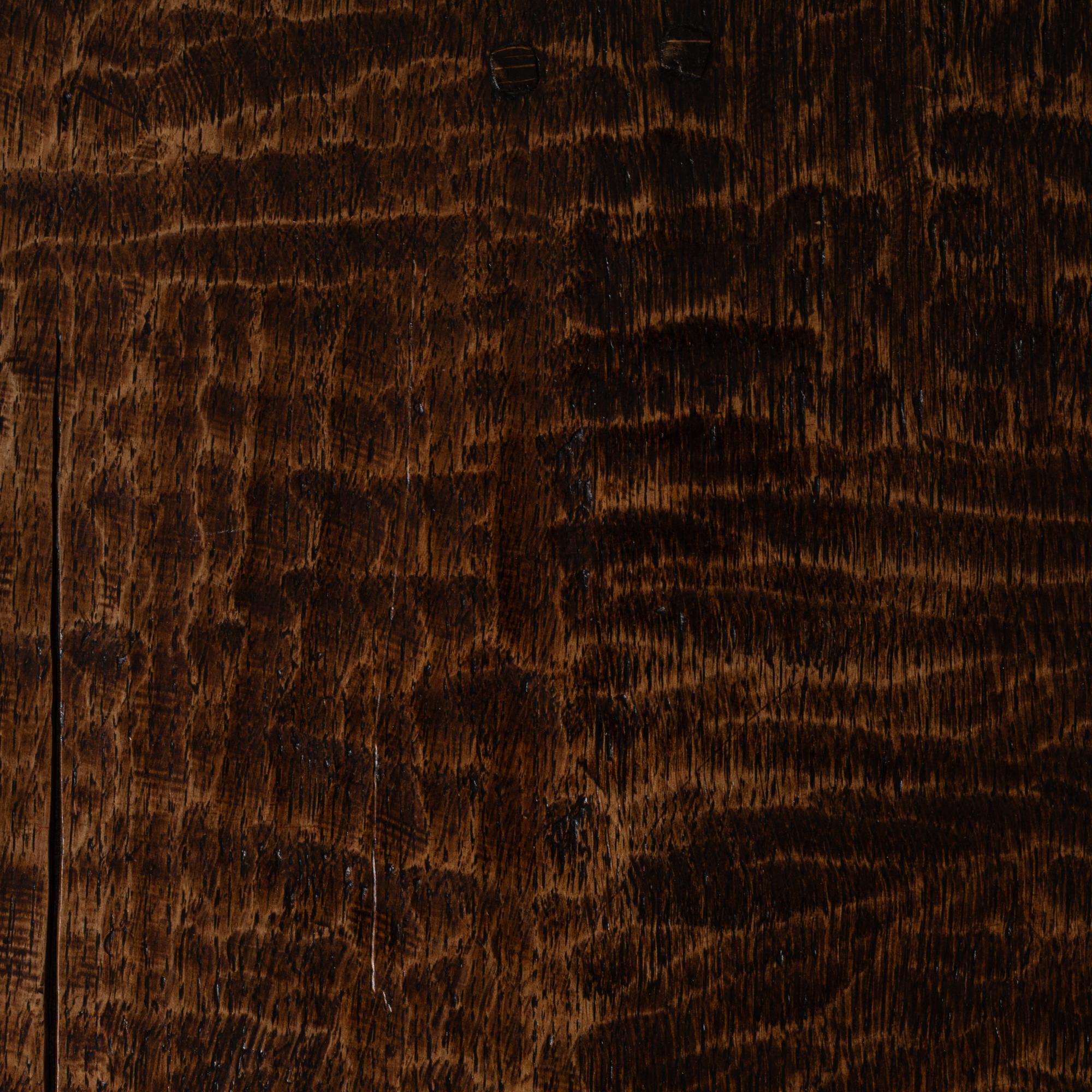 1870s French Oak Trestle Dining Table In Original Patina in vendita 4