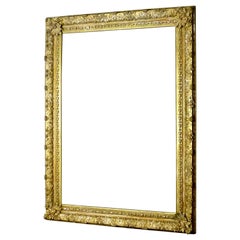 1870s Grand Antique French Gilt Picture Frame