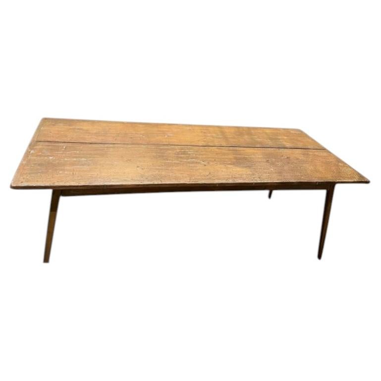 1870's Harvest Table From Pennsylvania