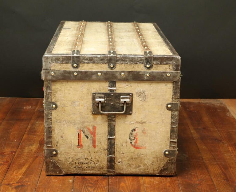 Sold at Auction: LOUIS VUITTON, TRIANON TRUNK, 1860'S.