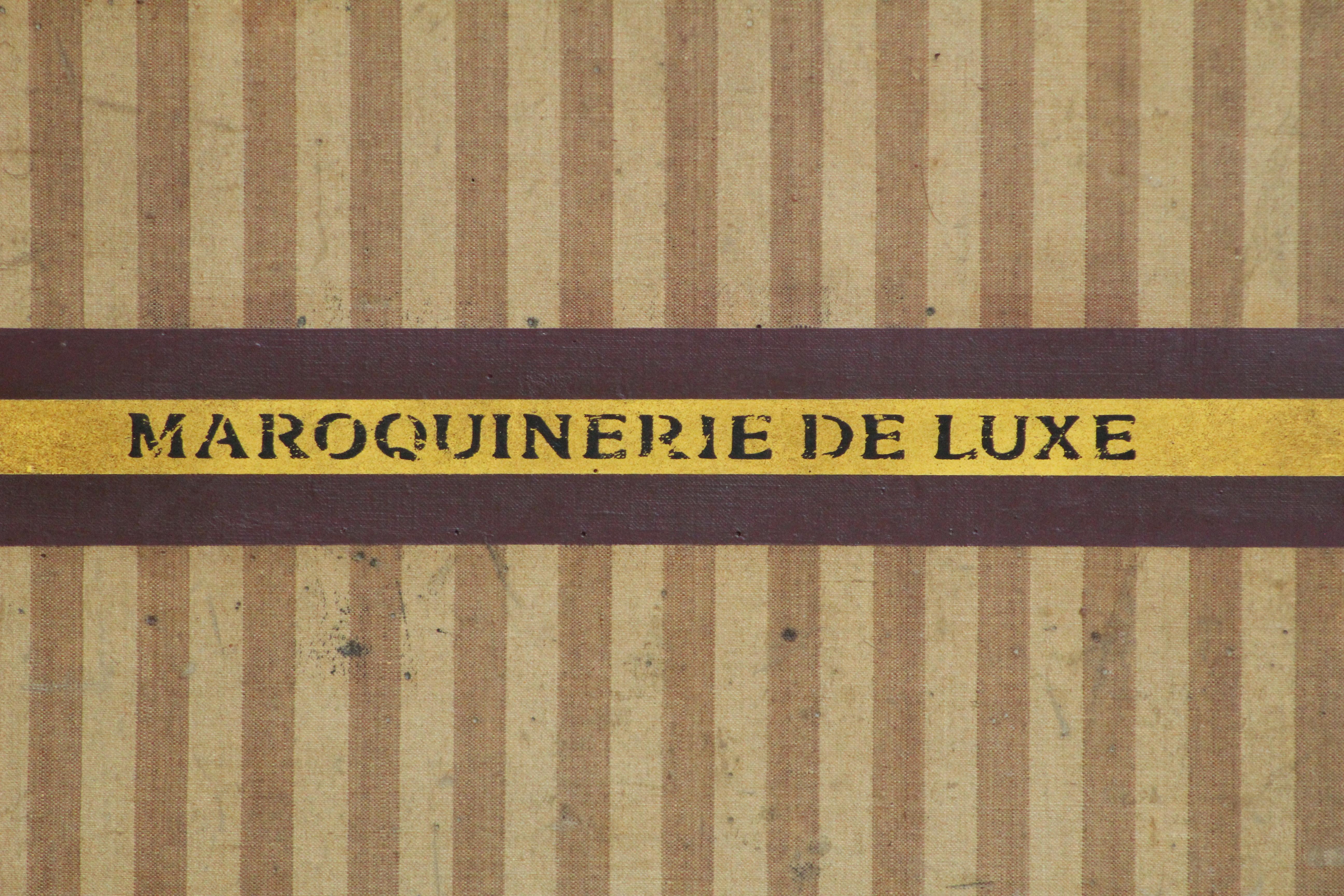 1870s Louis Vuitton Rayee Malle Haute Trunk 2