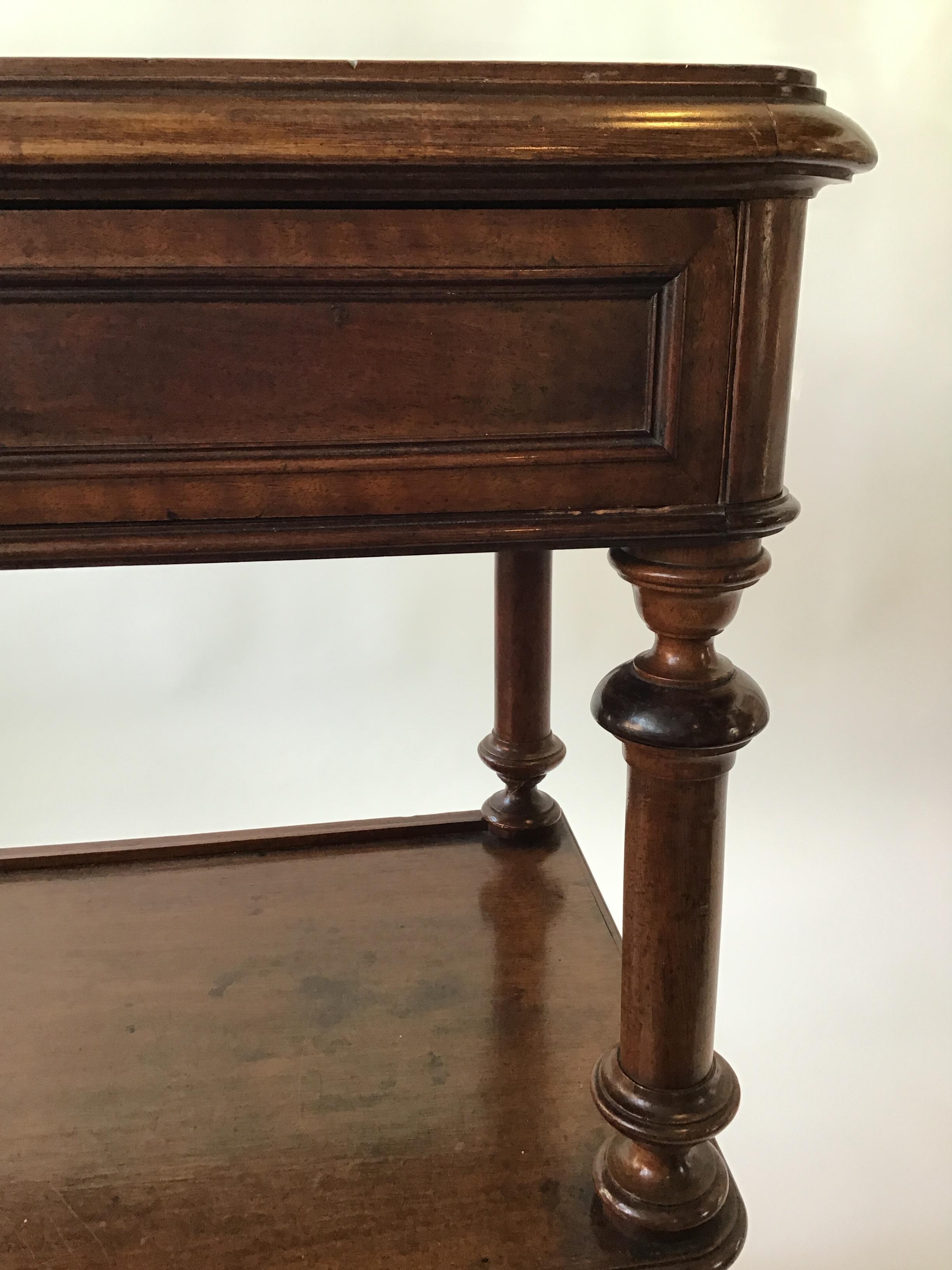 1870s Three-Tier Tall Table 3