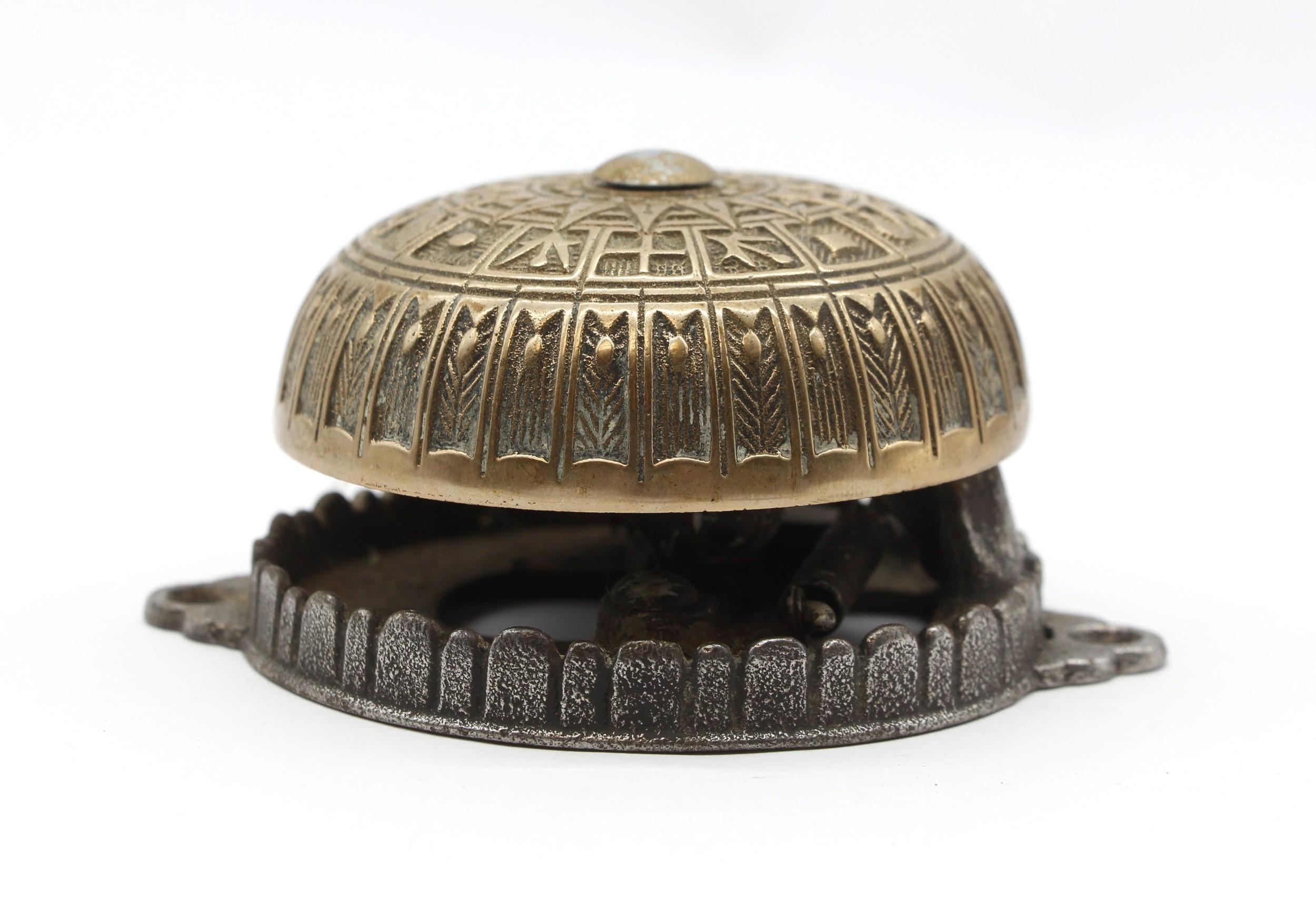 3 wide mechanical door bell