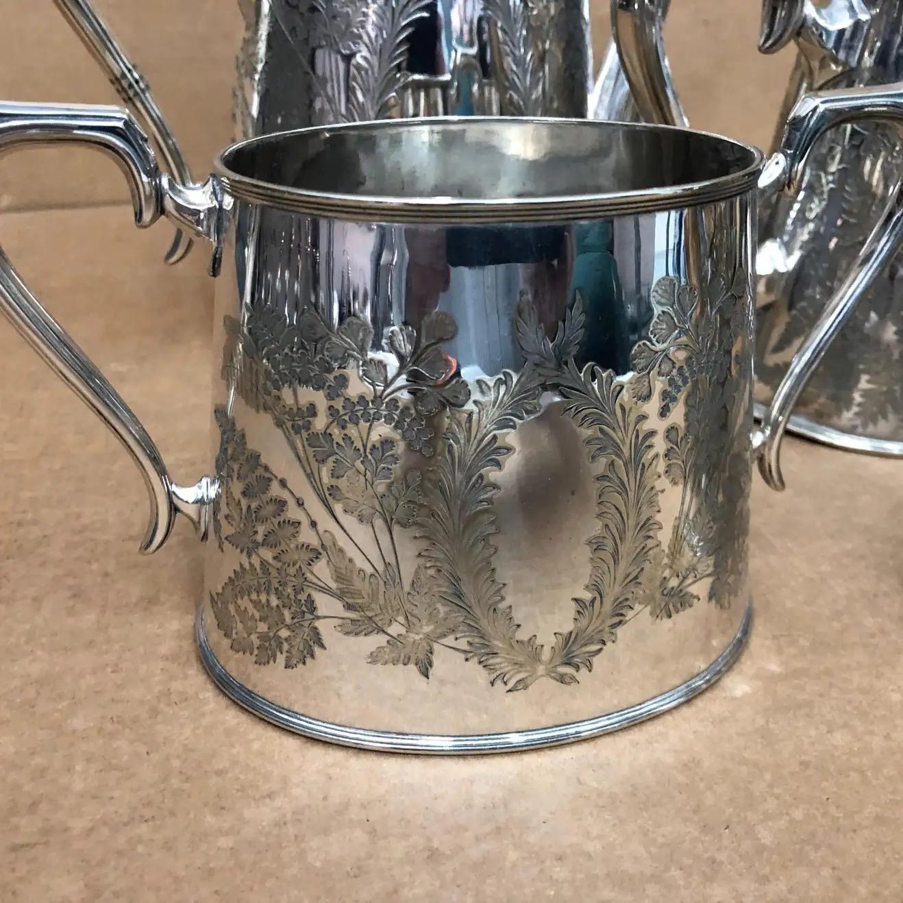 walker and hall silver teapot